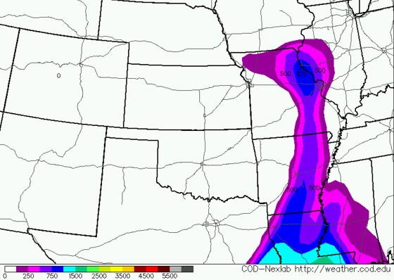 12z Dec 30 GFS CAPE valid 18z Dec 31 12z Dec 30 GFS CAPE valid 18z Dec 31