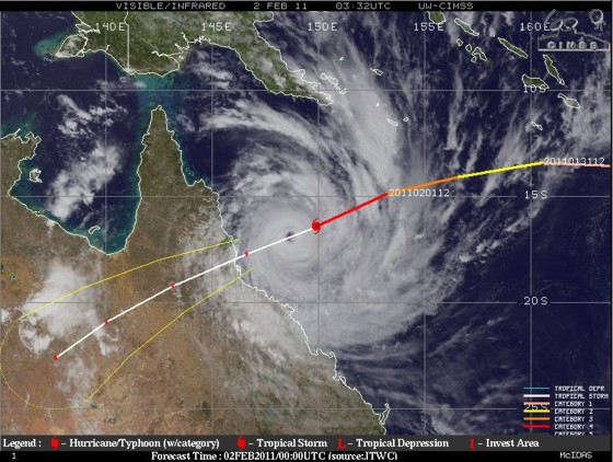 Australia…. 335 UTC