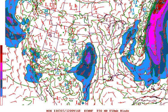 12z Feb 28 European Operational 850mb valid Mon March 7 12z Feb 28 European Operational 850mb valid Mon March 7