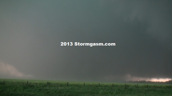 Tornado just east of El Reno, Oklahoma on May 31, 2013 Tornado just east of El Reno, Oklahoma on May 31, 2013