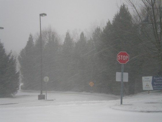 Photo December 26, 2010 Shelton, CT as the blizzard had just started Photo December 26, 2010 Shelton, CT as the blizzard had just started
