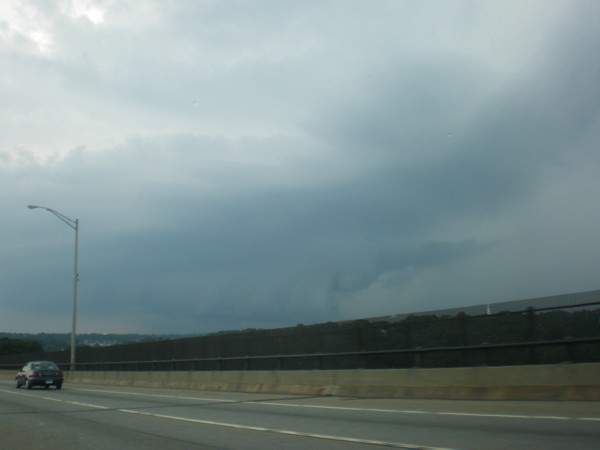 Shelf Cloud near New London, CT 4:30 p.m. EDT July 24 Shelf Cloud near New London, CT 4:30 p.m. EDT July 24