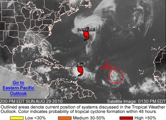 Tropical Atlantic Activity from the National Hurricane Center