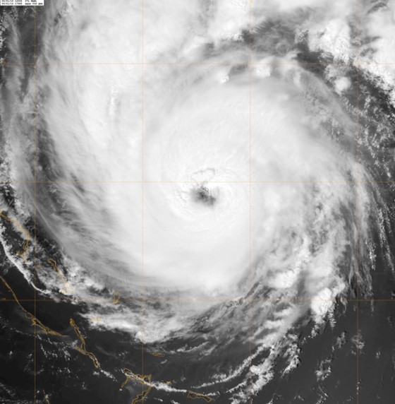 Hurricane Earl on the morning of September 2 Hurricane Earl on the morning of September 2