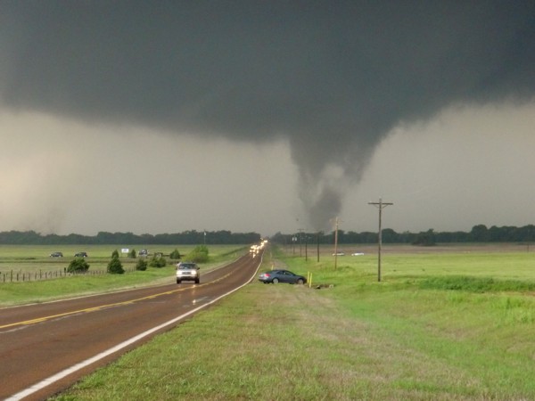 Tornado west of Wakita, OK Tornado west of Wakita, OK