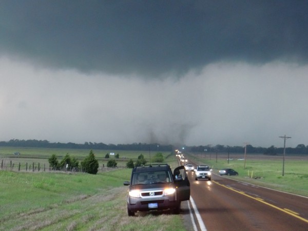 Tornado west of Wakita, OK Tornado west of Wakita, OK