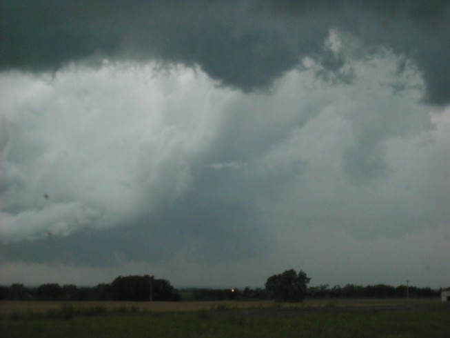Wall cloud in southwest Oklahoma around 8 p.m. 5/12/10 Wall cloud in southwest Oklahoma around 8 p.m. 5/12/10
